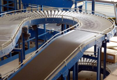Large factory conveyor